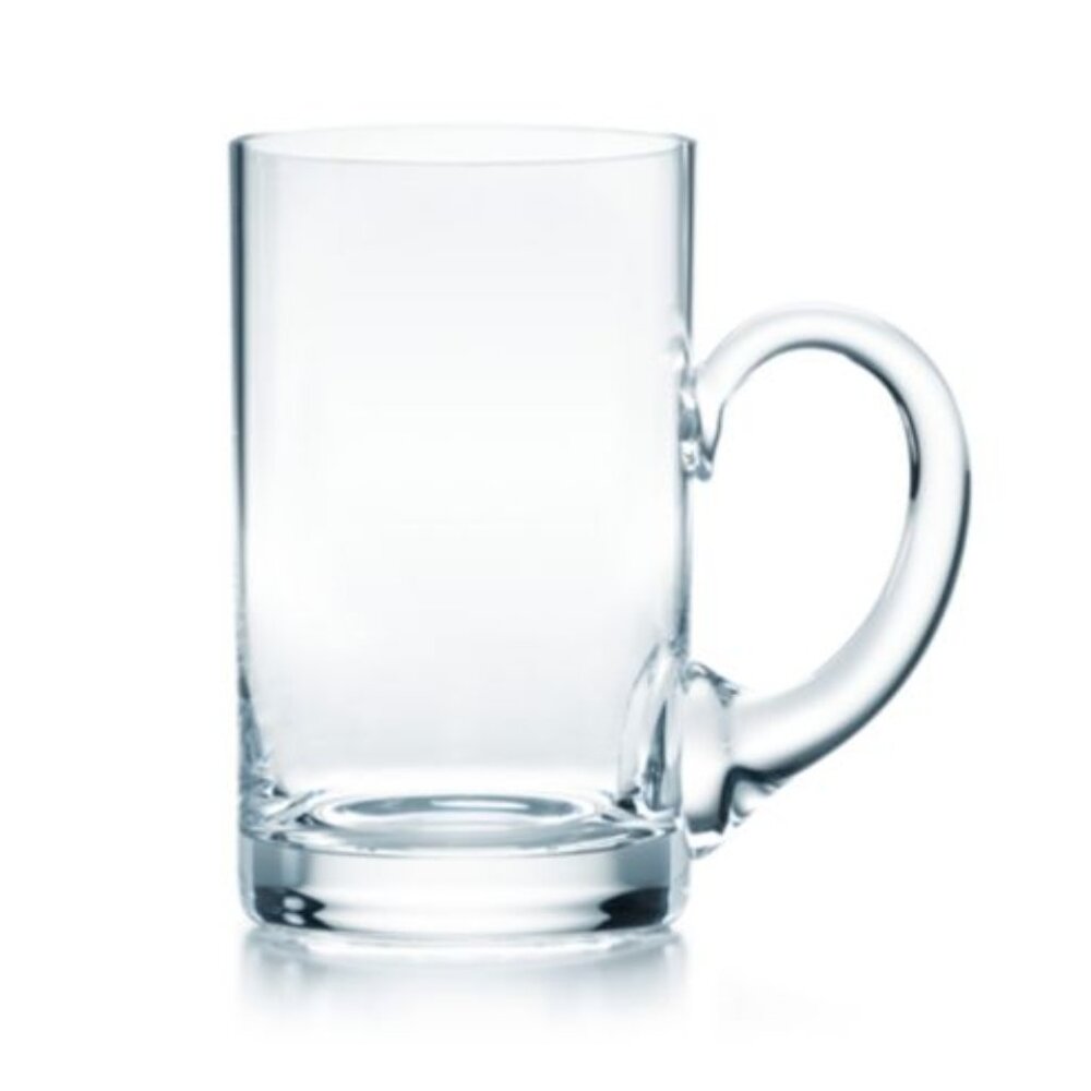 TIFFANY & CO Lead crystal BEER MUG hand blown